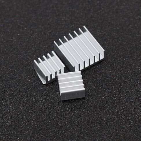 3pcs Aluminum Heatsink Kit with One Large and Two Small Pieces in Kuwait