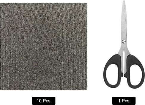 MECCANIXITY Waveguide Cover, 6"x6"x0.01" Mica Sheet, Mica Plates High Temperature 1050℃ Microwave Oven Repair Parts with Scissor for Microwave Oven, 10 Pack in Saudi Arabia