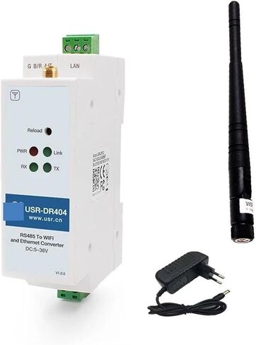Din Rail RS485 to WiFi Converters USR-DR404 Ethernet Modbus in Saudi Arabia