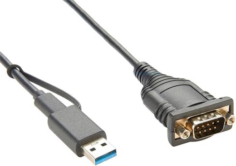 USB to RS232 Serial Adapter with FT232 Chipset USB to RS232 DB9 Male Converter Cable in Saudi Arabia