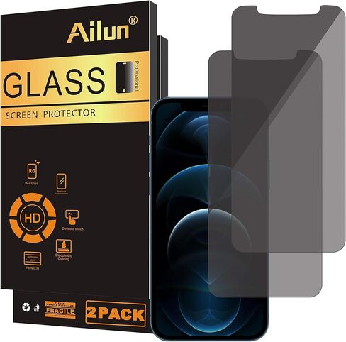 Ailun 2 Pack Privacy Screen Protector for iPhone 12 Pro Max 2020 in Saudi Arabia