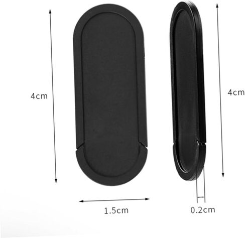 6pcs Computer Webcam Privacy Covers, Easy to Install Abs Material Camera Cover Slider for Laptop and Web Camera, Compact Design for Reliable Privacy Protection in Kuwait