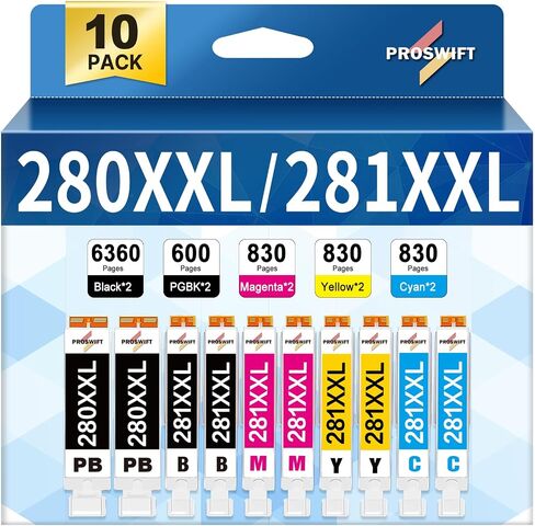 استبدال خراطيش الحبر PGI-280XXL CLI-281XXL لكانون in Kuwait