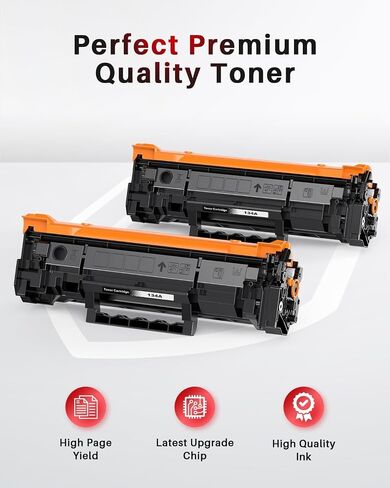 134A W1340A Black Toner Cartridge Replacement for HP M209dw M234dw in Saudi Arabia