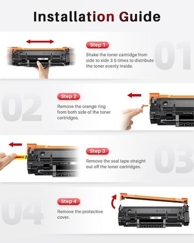 134A W1340A Black Toner Cartridge Replacement for HP M209dw M234dw in Saudi Arabia