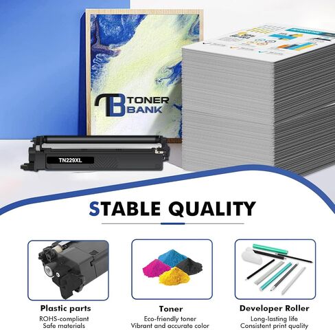 TN229XL TN229 Toner Cartridges 4 Pack MFC-L3780CDW MFC-L3720CDW in Kuwait