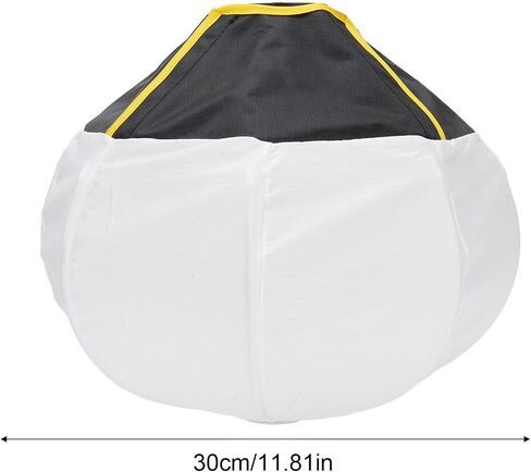 12 Inch Compact Lantern Softbox for Mini LED Lights, 270 Degree Diffuser Modifier Quick Release for COB Studio Light, Ideal for Photography, Vlogging, Live Streaming in Saudi Arabia
