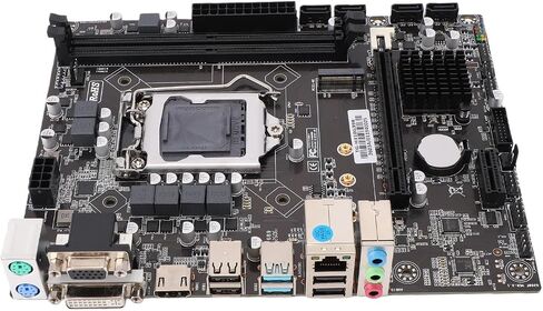 H310 LGA 1151 Motherboard Supports Entry Level 8th 9th Generation Gaming PC Motherboard for LGA1151 Micro ATX DDR4 Mother Board with Double Channel DDR4 Memory Slot in Saudi Arabia