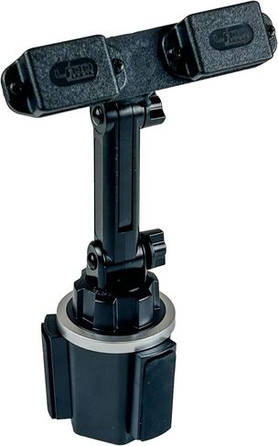 Lido Cup Holder Mount with Mic Holder, Black, Compatible with Anytone, BaoFeng, Icom, Kenwood, Yaesu Handheld Radios in Kuwait