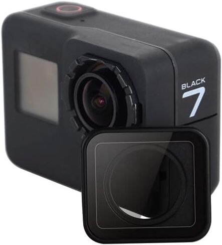 Lens Replacement for GoPro HERO7 Black, Protective Glass Cover Case Digital Camera Accessories Kits in Saudi Arabia