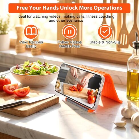 Flexible Silicone Phone Holder Foldable Bendable Phone Stand with Aluminum in Saudi Arabia
