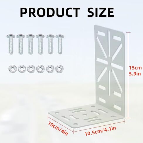 L-Shape Security Camera Mount, Universal Wall Ceiling Mount for Dome Cameras and PTZ in Kuwait