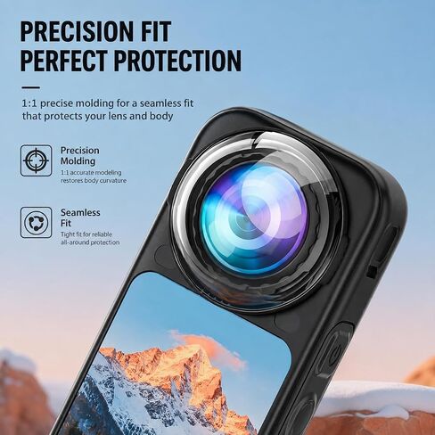 Lens Guards for Insta 360 X6, Tempered Optical Glass Lens Protector in Saudi Arabia
