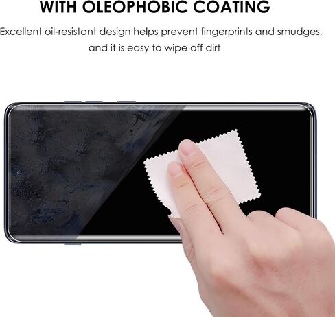 Screen Protector for Motorola Edge 2025, 3 Pack, Tempered Glass LOCA UV Set, Edge to Edge Protection, 9H Scratch Resistant, Touch Sensitive, Fingerprint-ID Support in Saudi Arabia