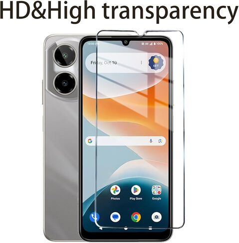 3 Pack Tempered Glass Screen Protectors Compatible with Cricket Icon Pro 2026, Anti Scratch, Bubble Free, 9H Hardness in Saudi Arabia