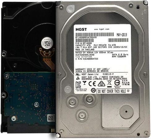 HGST Ultrastar 7K4000 HUS724040ALA640 (0F14688) 4TB 64MB 7200RPM SATA 6Gb/s 3.5in Internal Enterprise Hard Drive - 5 Year Warranty in Saudi Arabia