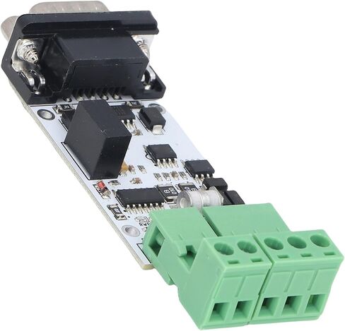 Fabater Bidirectional RS232 to RS485 Serial Converter Adapter with Overcurrent Protection for Data Transmission 1 Unit in Saudi Arabia