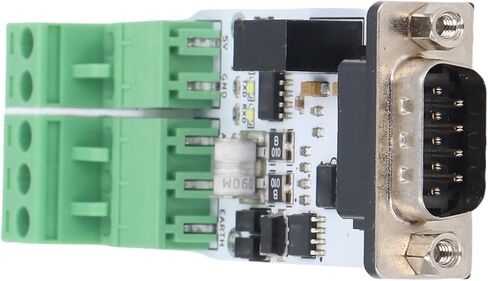 Fabater Bidirectional RS232 to RS485 Serial Converter Adapter with Overcurrent Protection for Data Transmission 1 Unit in Saudi Arabia