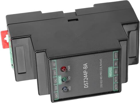 Fabater Durable RS232 TTL to RS422 RS485 Serial Port Adapter Module with Surge Protection and LED Indicators for Industrial Use ABS 1 Unit in Saudi Arabia