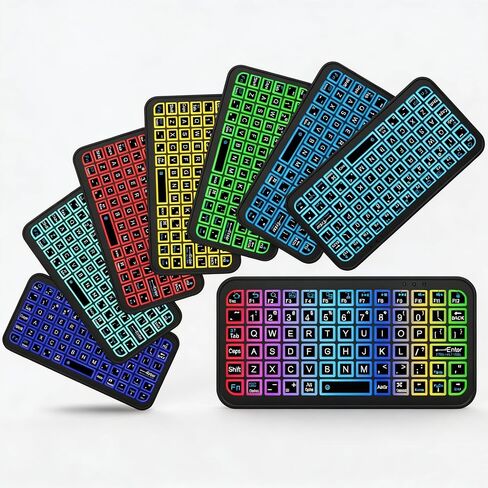 Mini Bluetooth Keyboard, Portable Wireless Keyboard with Backlit for Travel in Saudi Arabia