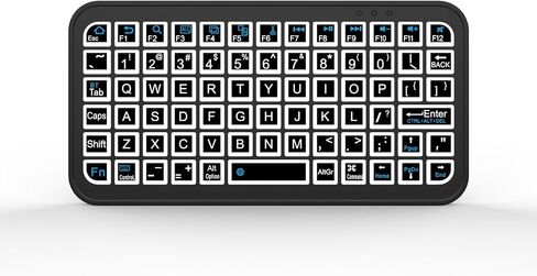 Mini Bluetooth Keyboard, Portable Wireless Keyboard with Backlit for Travel in Saudi Arabia