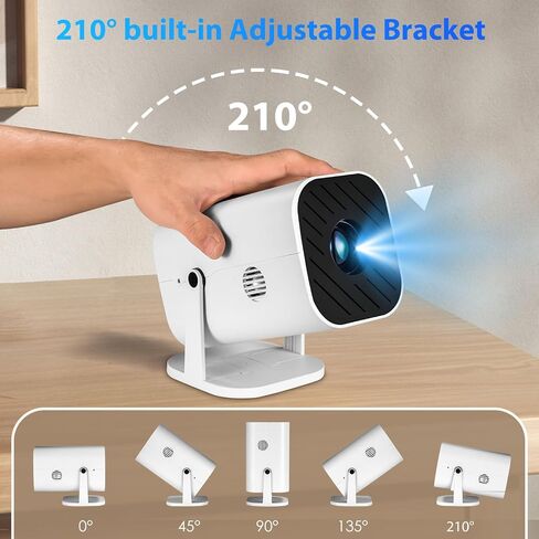 Mini Projector for iPhone, 1080P Bedroom Projector,Portable Projector in Saudi Arabia