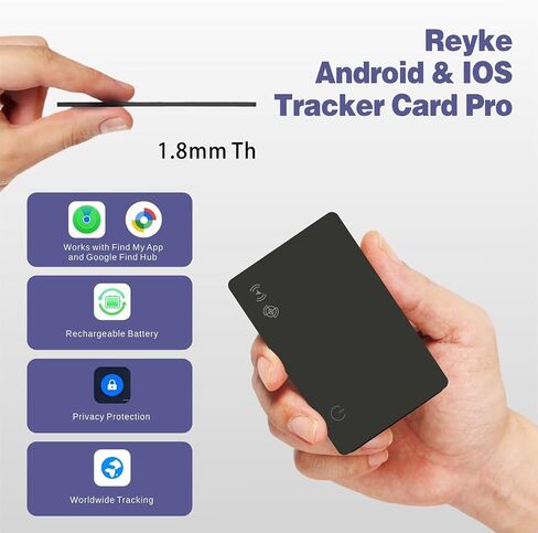 Reyke 2026 New Wallet Tracker Card-2 Pack for iOS & Android, Tracking Card in Saudi Arabia