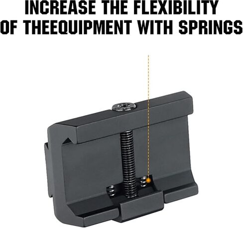 ohhunt Red Dot Adapter Riser Mount Picatinny (Compatible with ACRO Footptint | Low Profile) in Saudi Arabia
