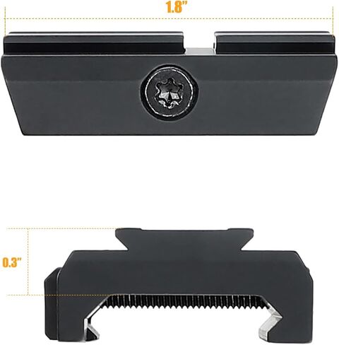 ohhunt Red Dot Adapter Riser Mount Picatinny (Compatible with ACRO Footptint | Low Profile) in Saudi Arabia