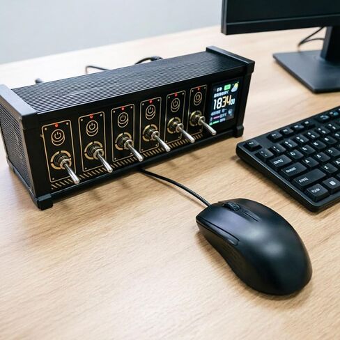 6 Ports USB C Splitter, 15W Modular USB Hub Power Strip in Saudi Arabia
