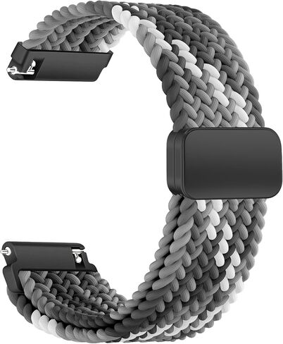 ID208 Plus Smart Watch Band, 22mm Elastic Band for Fitpolo/Quican/Aeac/Tensky ID208 Plus Smartwatch, Elastic Soft Nylon Straps for Women Men in Saudi Arabia