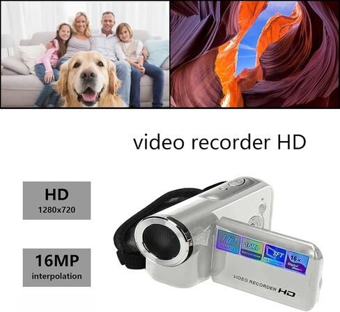 Digital Camera for Beginner, 16 Million Mp Mini Vlogging Camera in Saudi Arabia