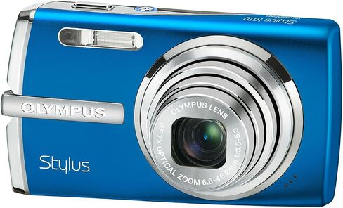 كاميرا رقمية OM SYSTEM OLYMPUS Stylus 1010 بدقة 10.1 ميجابكسل مع تكبير بصري مزدوج للصورة 7x (فضي) in Kuwait