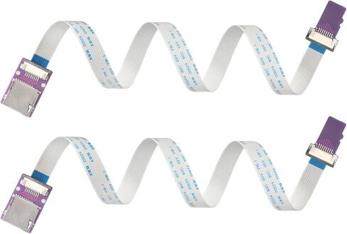 30cm /11.8 in Micro SD Flexible Extension Cable Adapter, 2Pack in Saudi Arabia