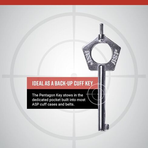 ASPKeys for Police Restraints and Security Professionals, Universal Fit, Compatible with Most Professional-Grade Handcuffs in Saudi Arabia