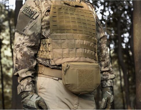 WYNEX Tactical Molle Chest Pouch Chest Rig Drop Pouch Sub Abdominal Carrying in Saudi Arabia