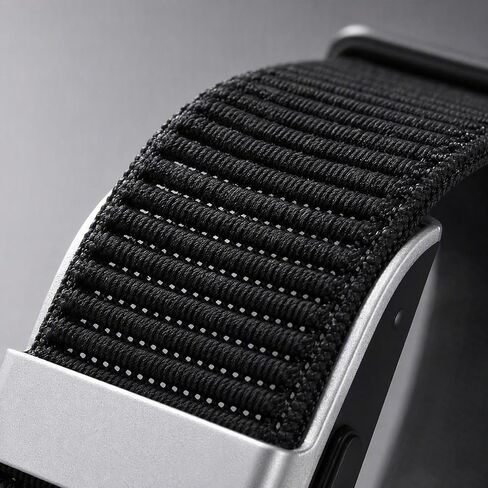 2 Pack Bicep Bands Compatible with Hume Band 1.0, Nylon Breathable Loop Replacement Strap Easy Adjustable Straps for Hume Health Band for Women Men, Black in Kuwait