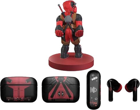 Exquisite Gaming Deadpool Wireless Earbuds & Phone Holder Figure, Marvel in Saudi Arabia