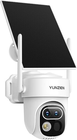 Add on Camera,Requires Base Station,2K Dual Lens Security Cameras Wireless Outdoor,AI Motion Tracking,Color Night Vision,2-Way Audio,8X Zoom,Supports Up to 8-Camera in Saudi Arabia