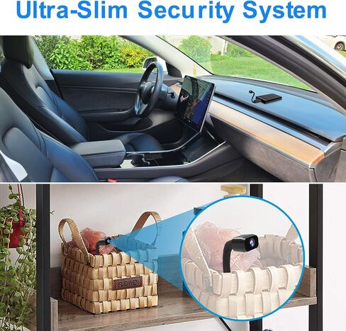 Goose-Neck 4G LTE Cellular Security Spy Camera(No Need Wifi)4KHD with Video Recording Live Feed,60-Day Long Battery Life,Magnetic Mount,170° wide-angle,No WiFi Or Mains Power Required for Outdoor Use in Saudi Arabia
