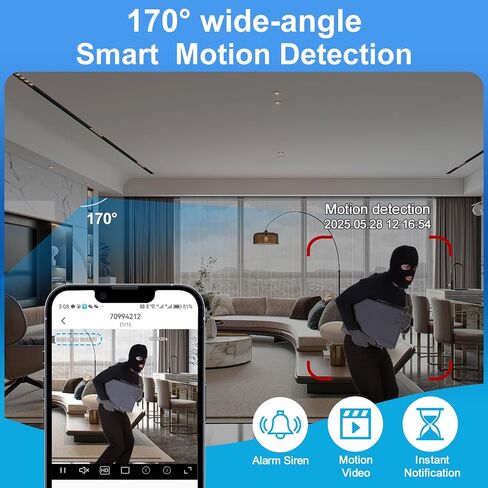 Goose-Neck 4G LTE Cellular Security Spy Camera(No Need Wifi)4KHD with Video Recording Live Feed,60-Day Long Battery Life,Magnetic Mount,170° wide-angle,No WiFi Or Mains Power Required for Outdoor Use in Saudi Arabia