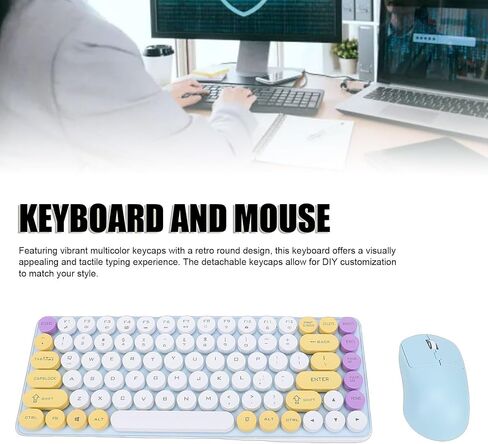 Tangxi Bluetooth Keyboard and Mouse Combo, 2.4G Wireless Gaming Keyboard in Saudi Arabia