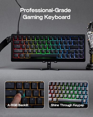 EPOMAKER HE68 Lite Hall Effect Gaming Keyboard+Click Lite Wireless Gaming Mouse in Saudi Arabia