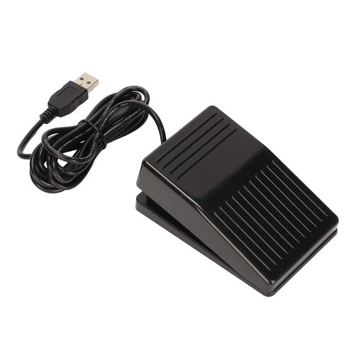 USB Foot Switching Pedal, Ergonomic Mechanical Switch for General Computer Games, Transcription, Pause Multimedia Playback | 2 Meter Cable in Saudi Arabia