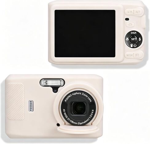 L LTGEM Silicone Case for Kodak PIXPRO FZ45 Camera,Kodak FZ45 Cover - Black in Saudi Arabia