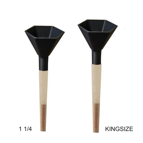 2 in 1Cone Loader for 1 1/4, King Size & Larger Pre Rolled Cones，Cone Loader, Cone Filler,Smoking Accessories (Classic Black, 1 Pack) in Saudi Arabia