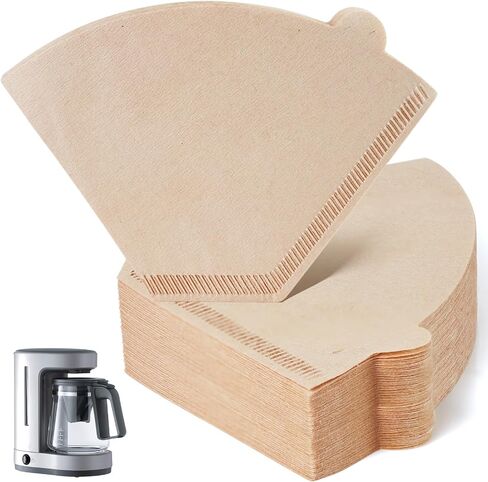 100 PCS Coffee Filters Unbleached for Zojirushi Coffee Maker 5 Cup in Saudi Arabia