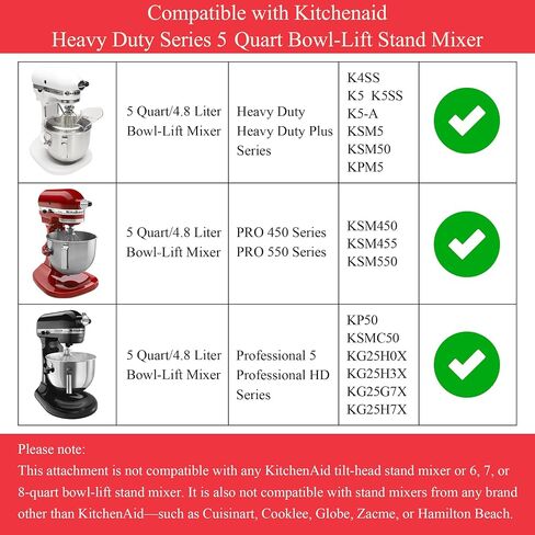 Stainless Steel K5AB Flat Beater for Kitchenaid Bowl-Lift 5 Qt Stand Mixer in Saudi Arabia