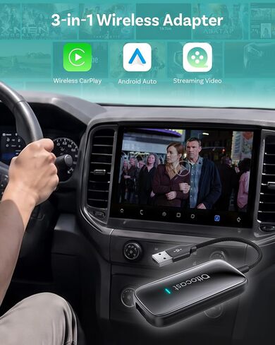OTTOCAST Play2Video Ultra Wireless CarPlay Adapter AI Box 2026 in Saudi Arabia