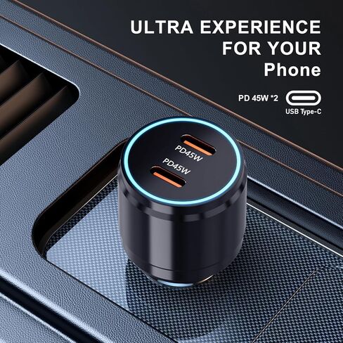 Samsung 45W USB-C Charger, 45W PPS Super Fast USB-C Wall/Car Charger in Saudi Arabia